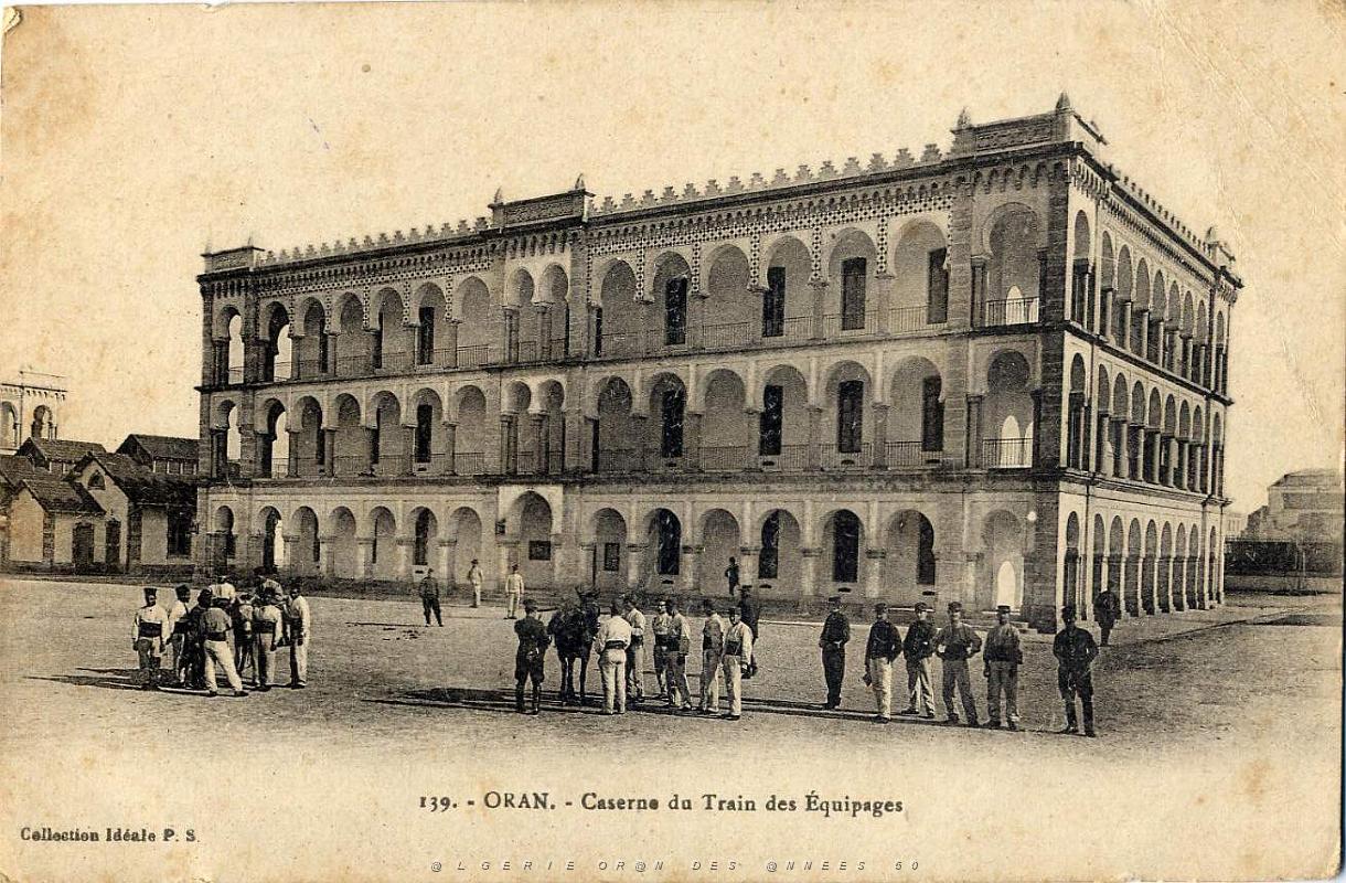 BIVEN Georges - 019- Oran - Caserne Train des equipages.jpg
